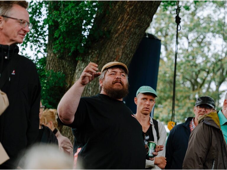 I år kan du nok engang finde Hus Forbi til folkemøde.